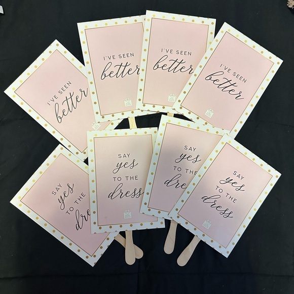 Other - Say Yes to the Dress Signs